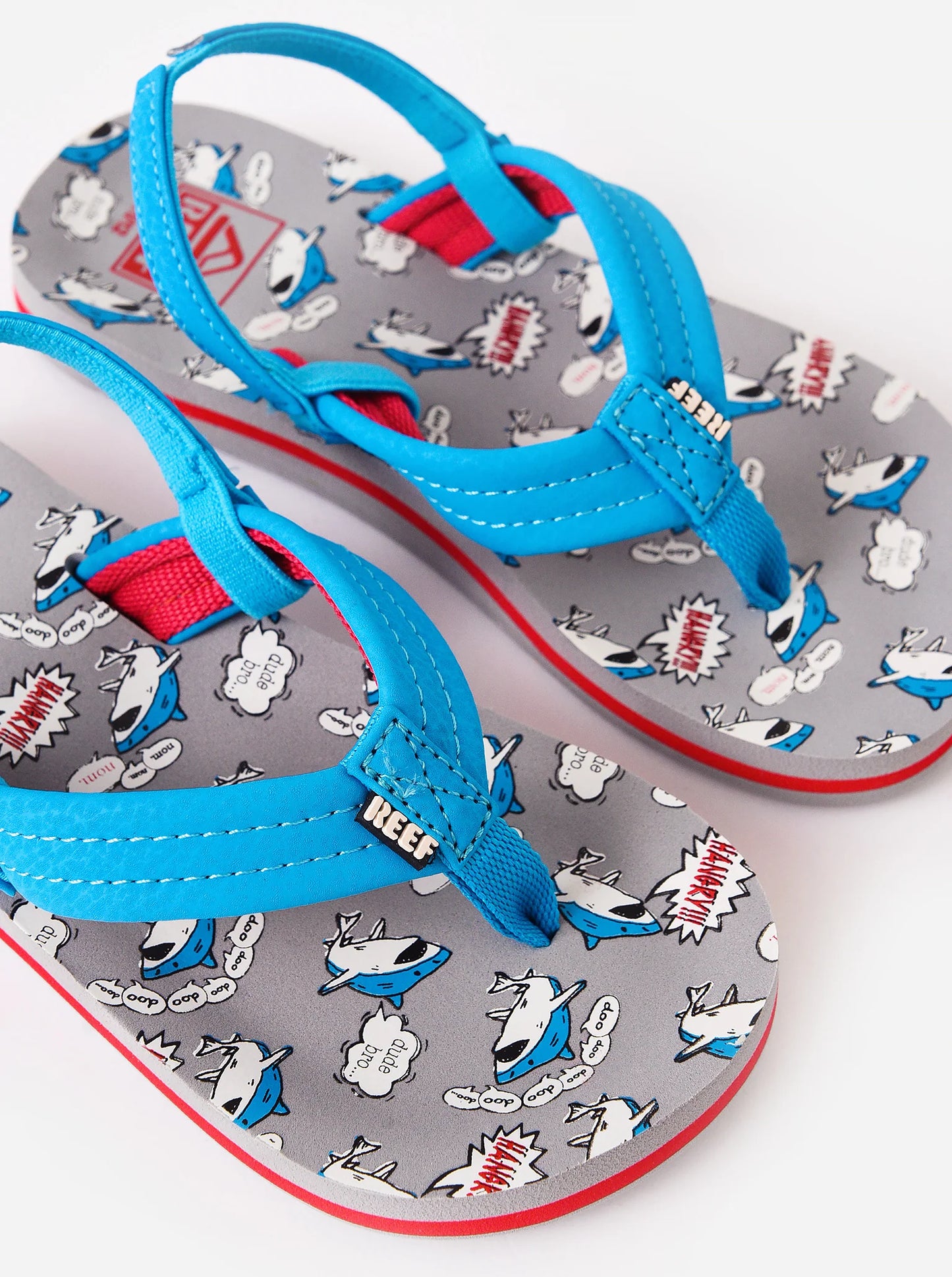 Reef Kids Little Ahi Nom Nom Flip Flop Sandals