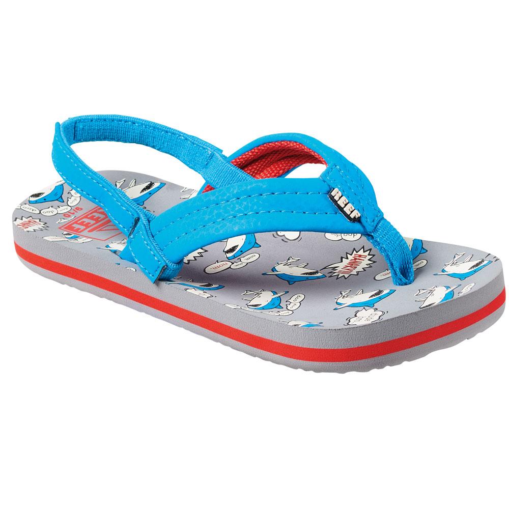 Reef Kids Little Ahi Nom Nom Flip Flop Sandals