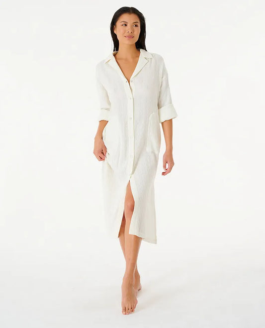 Rip Curl Womens Norah Shirt Dress/Coverup