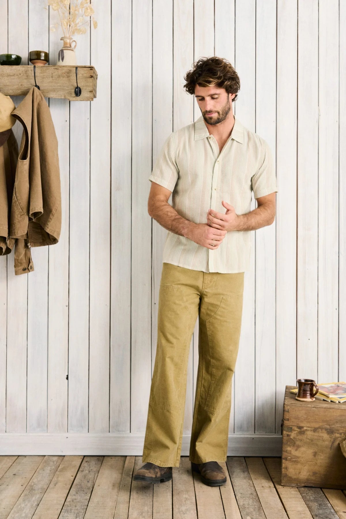 Rhythm Men's Nurture Short Sleeve Shirt