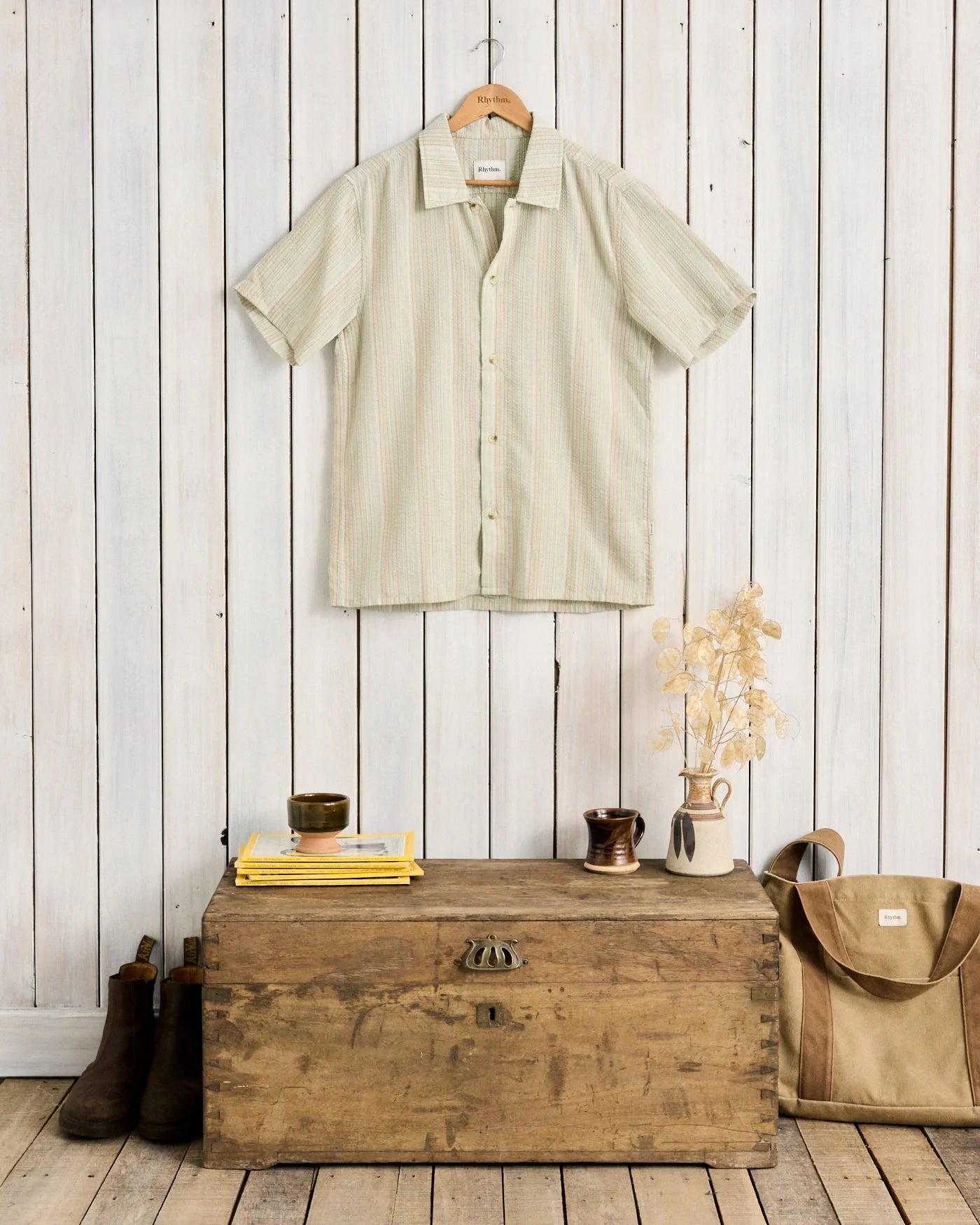 Rhythm Men's Nurture Short Sleeve Shirt