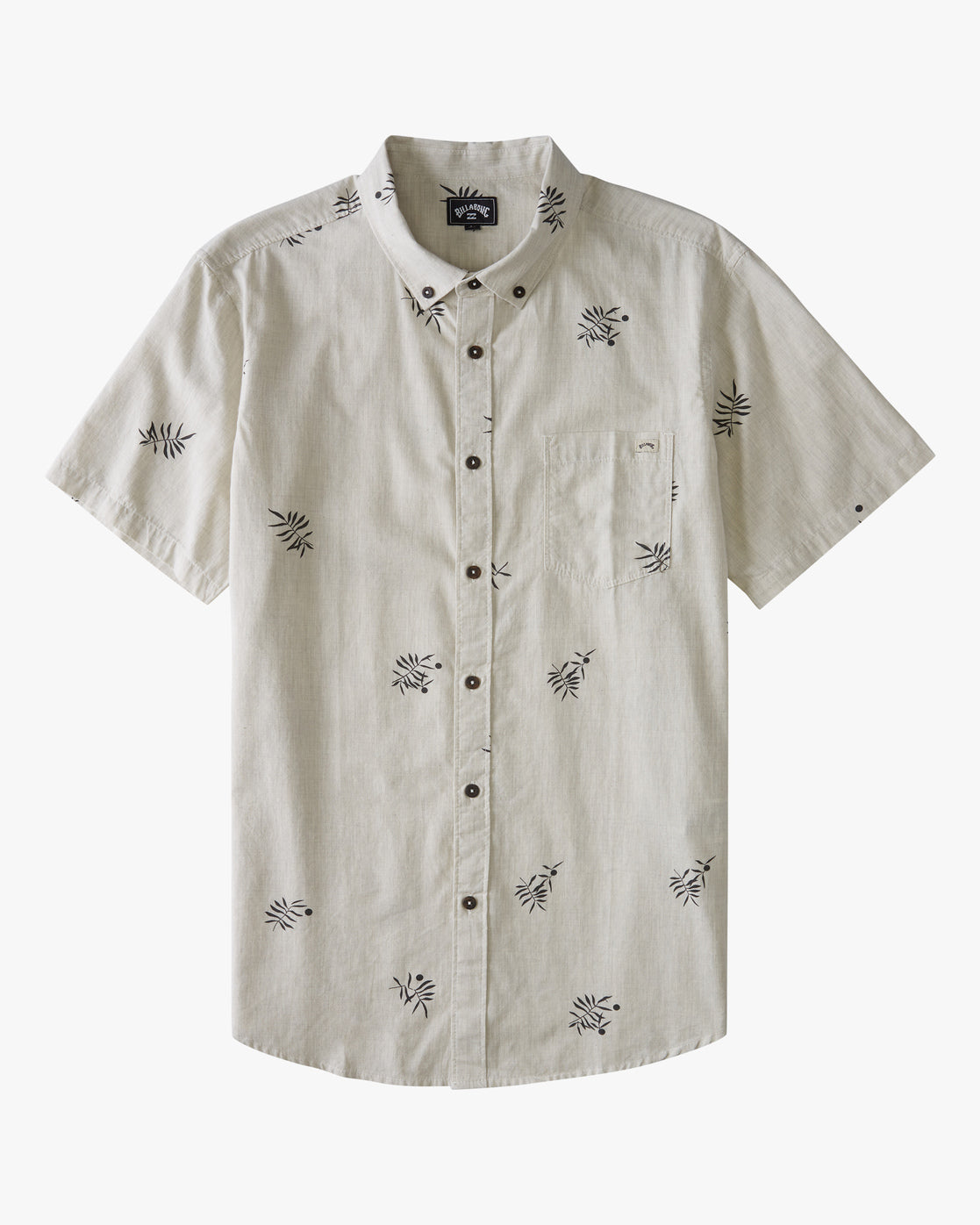 Billabong Mens Sundays Mini Short Sleeve Button Up Shirt