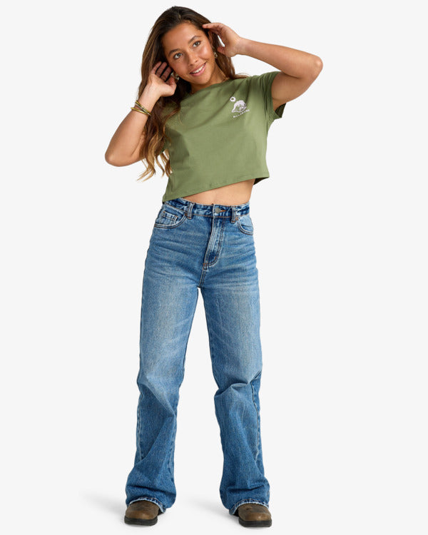 Billabong Womens Oceans Greatest Short Sleeve Tee