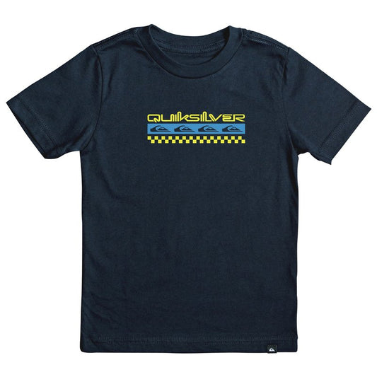 Quiksilver Jungen Omni Check Turn Kurzarm-T-Shirt