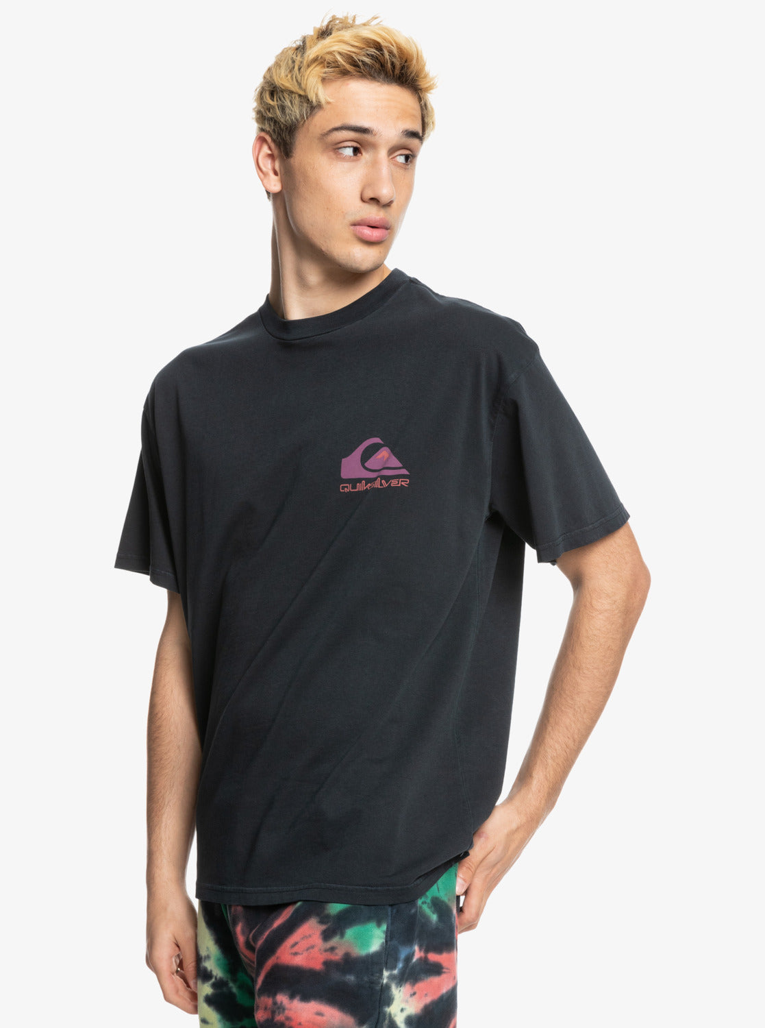 T-shirt à manches courtes Omnilogo pour homme de Quiksilver