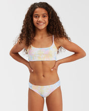 Load image into Gallery viewer, Billabong Girl&#39;s On A Rainbow Reversible 2 Piece Bikini Set