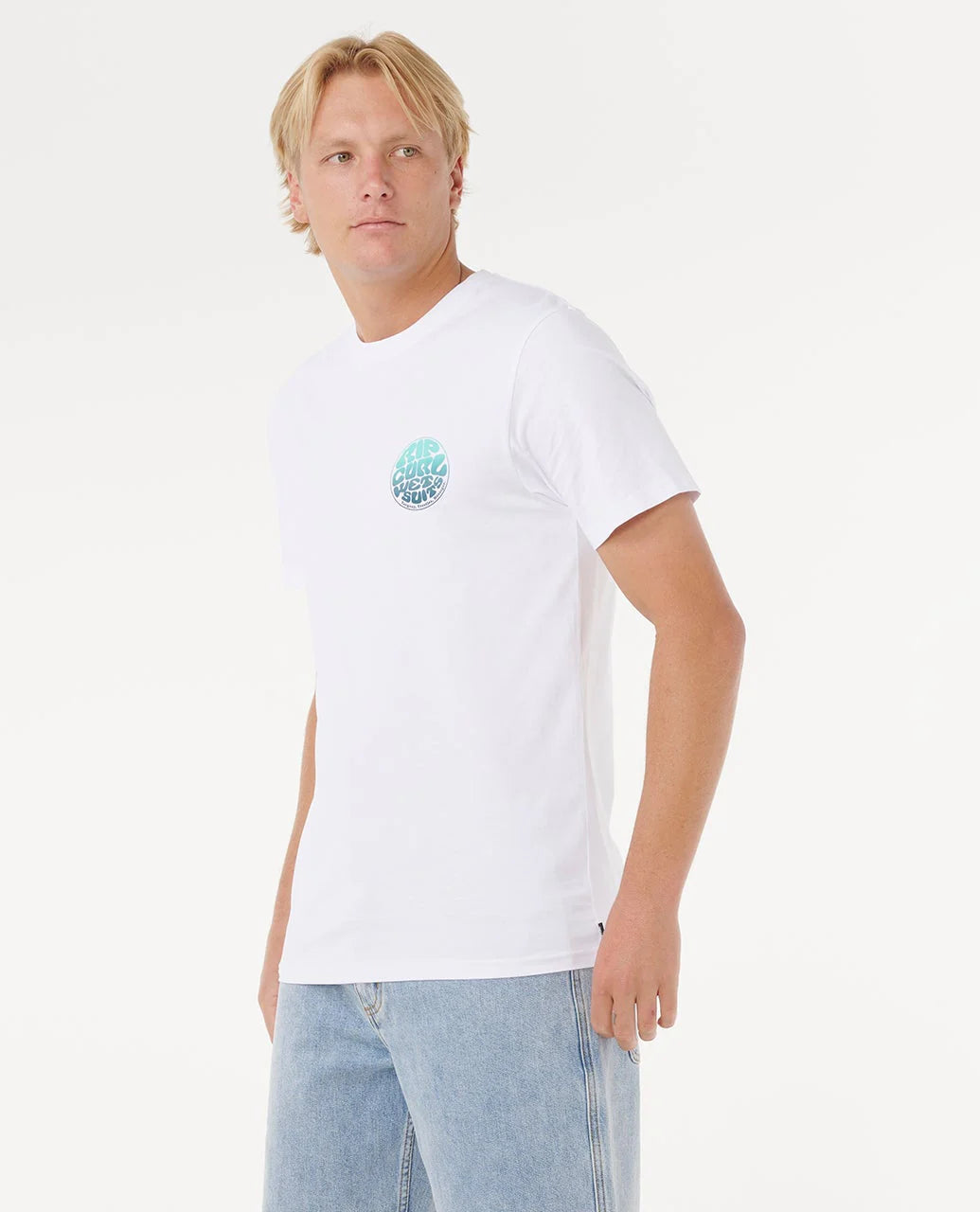 Rip Curl Mens Wettie Passage Icon Short Sleeve T-Shirt