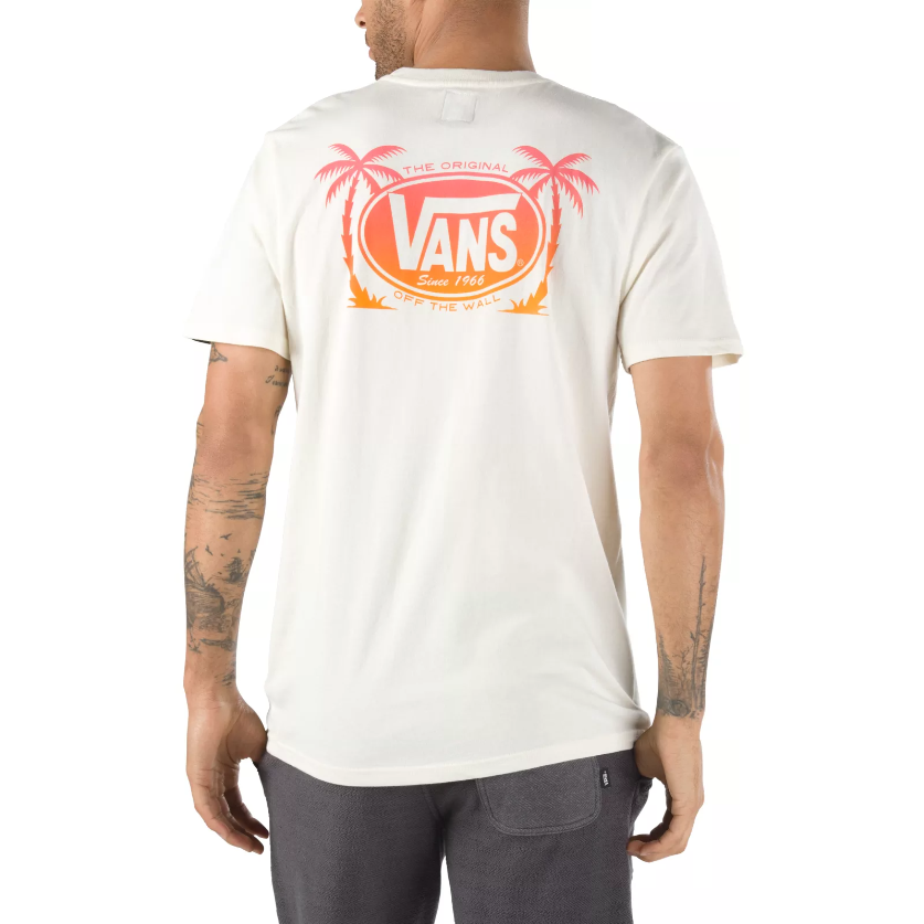 Vans Herren Oval Palm Kurzarm-T-Shirt