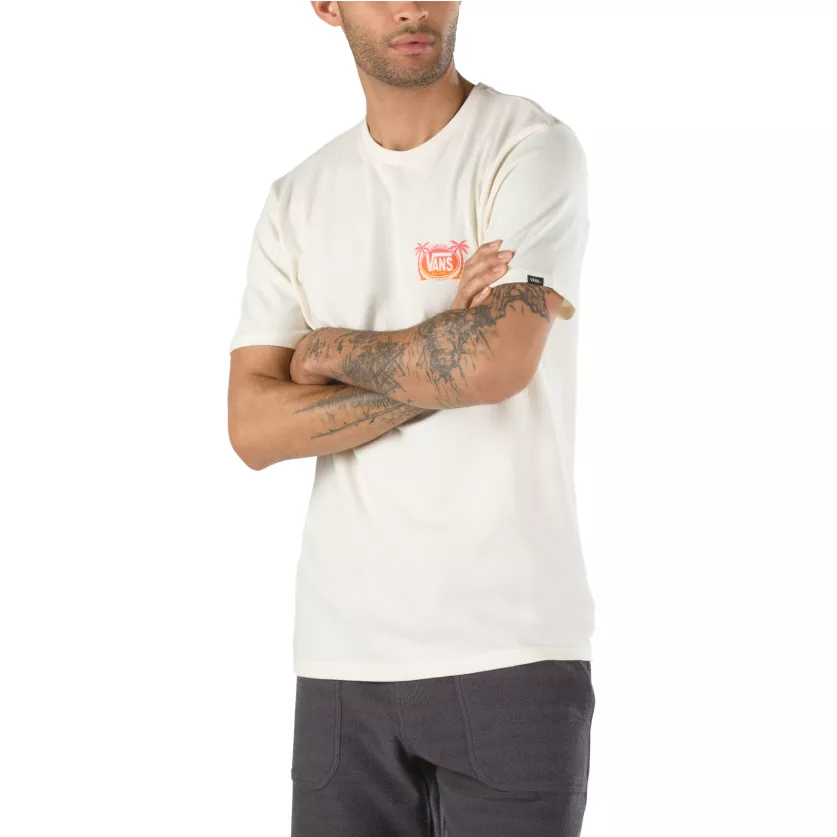 Vans Herren Oval Palm Kurzarm-T-Shirt