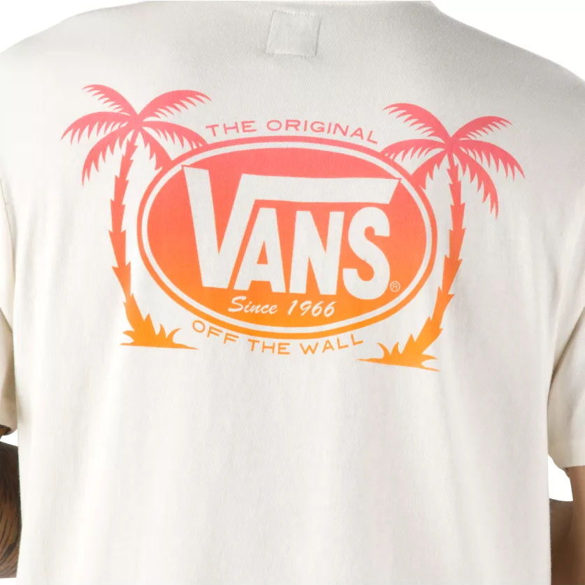 Vans Herren Oval Palm Kurzarm-T-Shirt