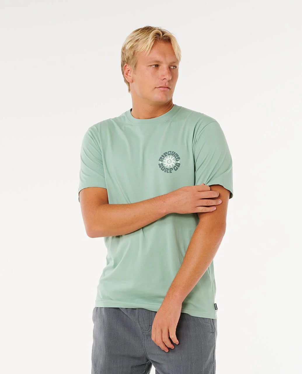 Rip Curl Mens Pacific Rinse Short Sleeve T-Shirt