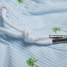 Charger l&#39;image dans la galerie, Bermies Maillot de bain classique à rayures bleues pour homme