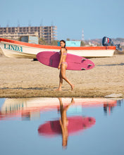 Charger l&#39;image dans la galerie, Bas de bikini à couverture modérée Paraiso à rayures pour femme de Roxy