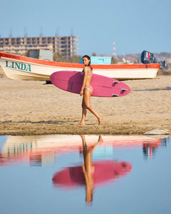 Bas de bikini à couverture modérée Paraiso à rayures pour femme de Roxy