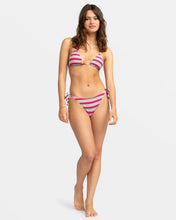 Charger l&#39;image dans la galerie, Haut de bikini tricolore Paraiso Stripe Tiki de Roxy pour femme