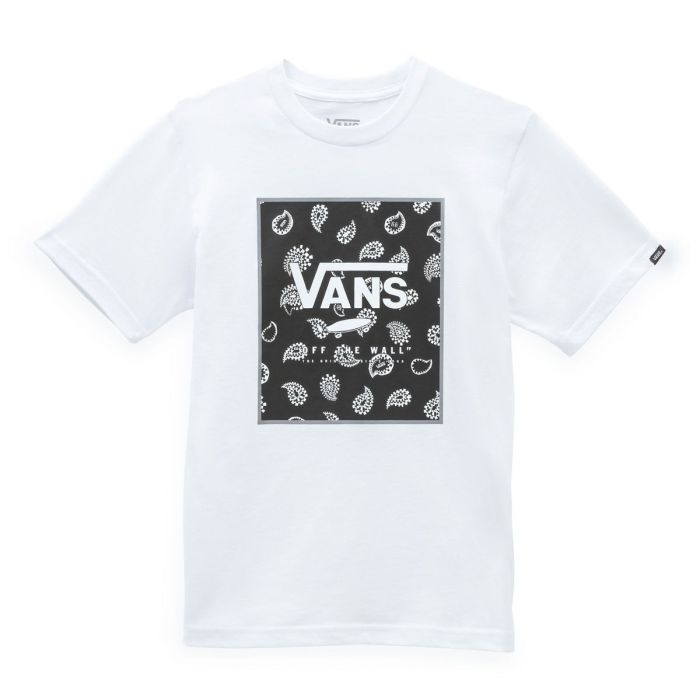 Vans Print Box JUNGEN S/S T-WHT/GRY: JUNGEN KLEIN