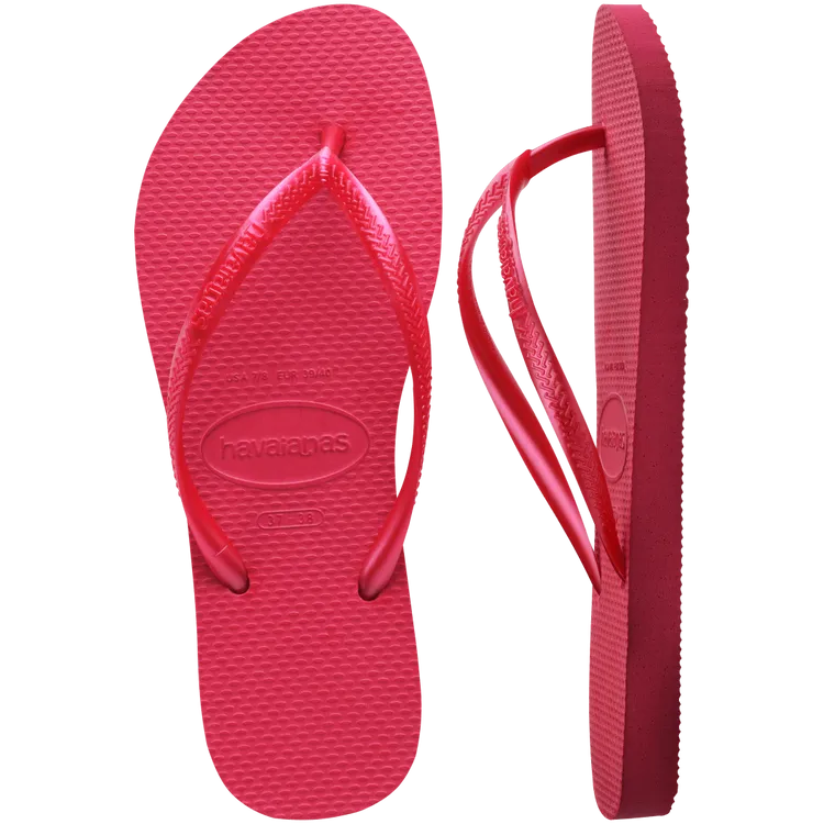 4000030 Kids Slim Havaianas Pink Fever 11 12c
