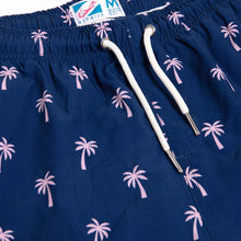 Charger l&#39;image dans la galerie, Bermies Maillot de bain classique pour homme avec doublure Pink Palms