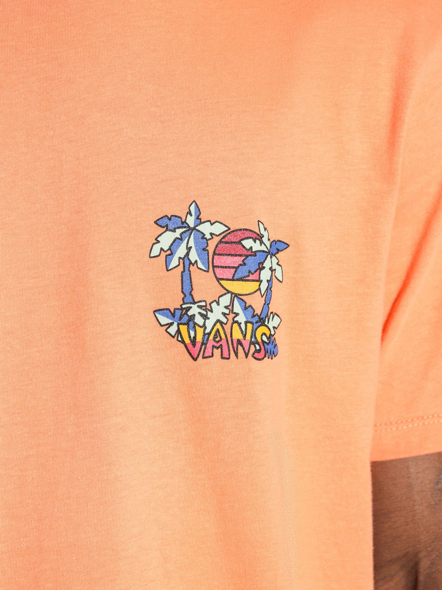 T-shirt à manches courtes Vans pour homme avec palmiers Tiki