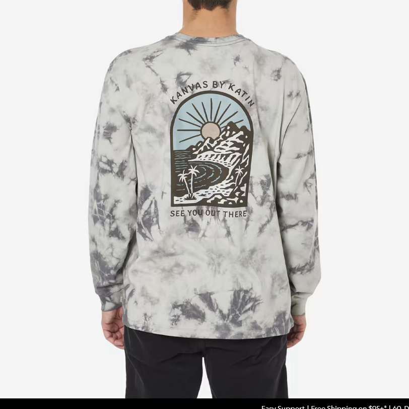 Katin Mens Point Long Sleeve T-Shirt