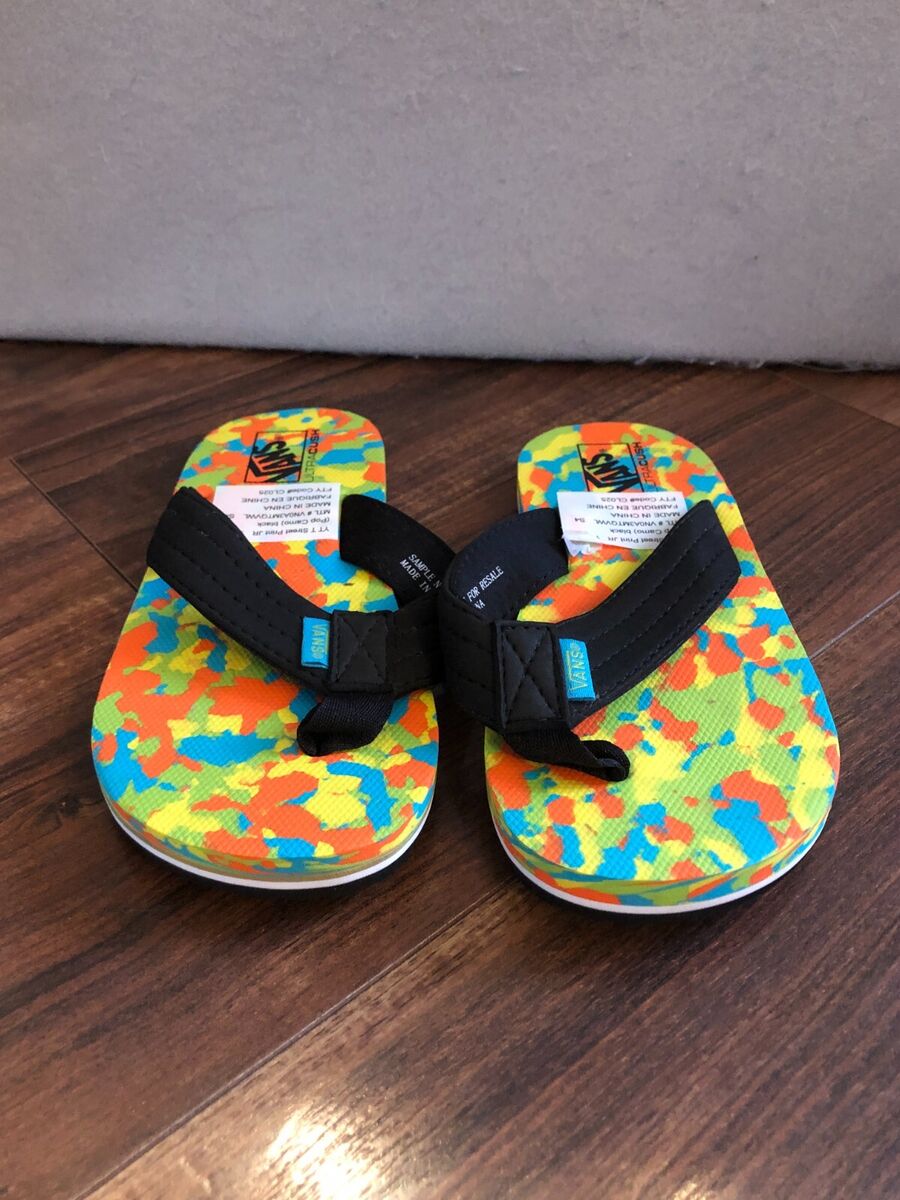 Vans Boy's T Street Print Jr Sandals