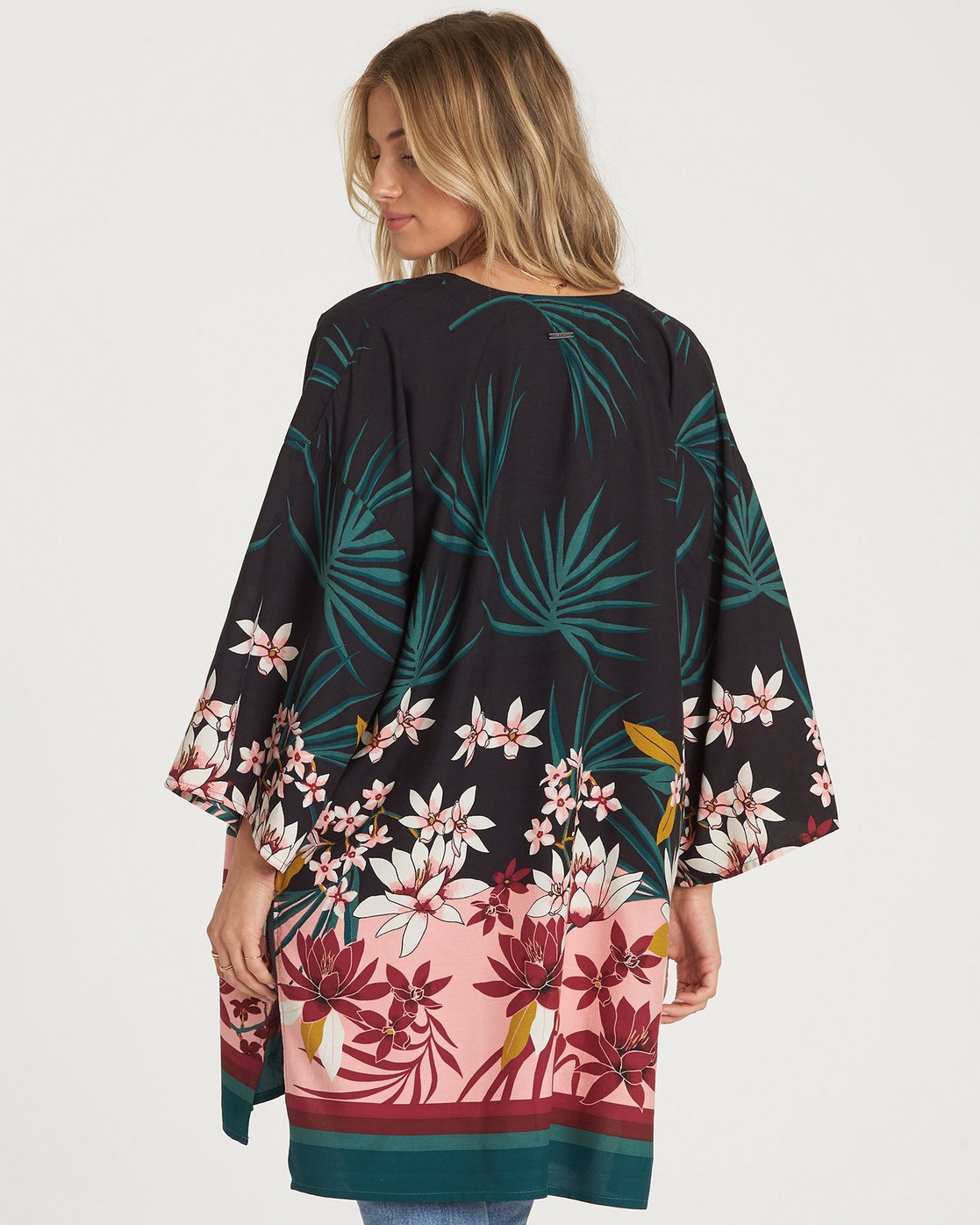 Haut kimono Billabong Paradise Palms pour femme