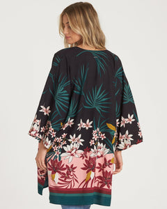 Billabong Women's Paradise Palms Kimono Top