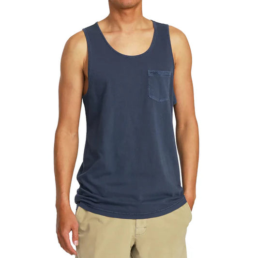 Débardeur Pigment RVCA PTC pour HOMMES - MOODY BLUE : PETIT