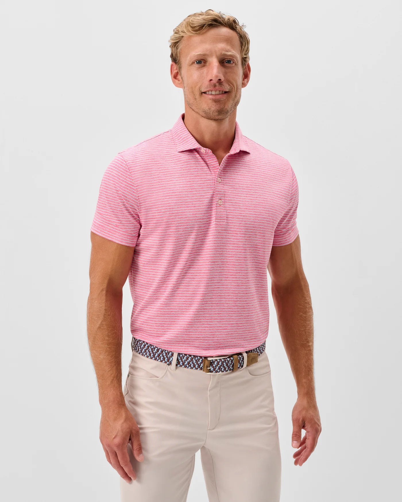 Johnnie-O Men's Michael Short Sleeve Polo Shirt