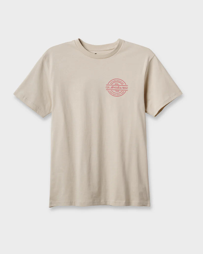 Quiksilver Mens Mirrored Short Sleeve T-Shirt