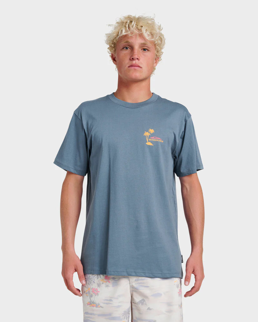 Quiksilver Mens Tropical Surf Short Sleeve T-Shirt