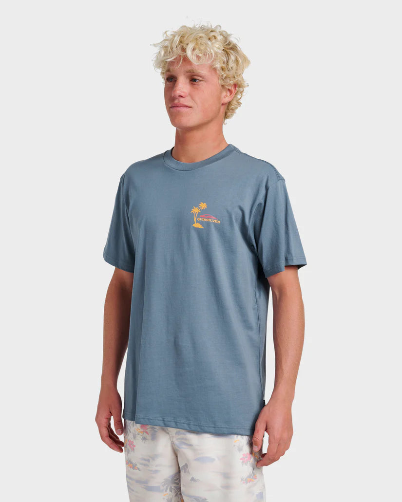 Quiksilver Mens Tropical Surf Short Sleeve T-Shirt