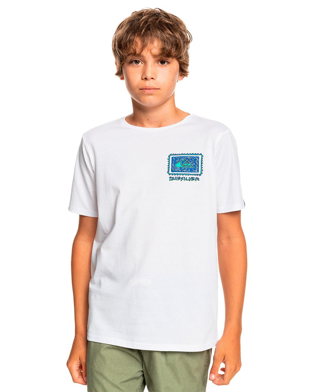 Quiksilver Boys Radical Roots Short Sleeve T-Shirt