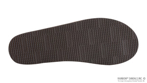 Rainbow Sandals Womens Flirty Braidy Single Layer Premier Leather 1/2" Narrow Strap with Braid Sandals