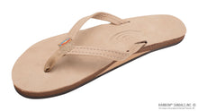 Load image into Gallery viewer, Rainbow Sandals Womens Single Layer Premier Leather 1/2&quot; Narrow Strap Sandals