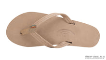 Load image into Gallery viewer, Rainbow Sandals Womens Single Layer Premier Leather 1/2&quot; Narrow Strap Sandals