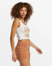 Laden Sie das Bild in den Galerie-Viewer, Billabong Ray Of Sunshine Kurzes Tanktop für Damen