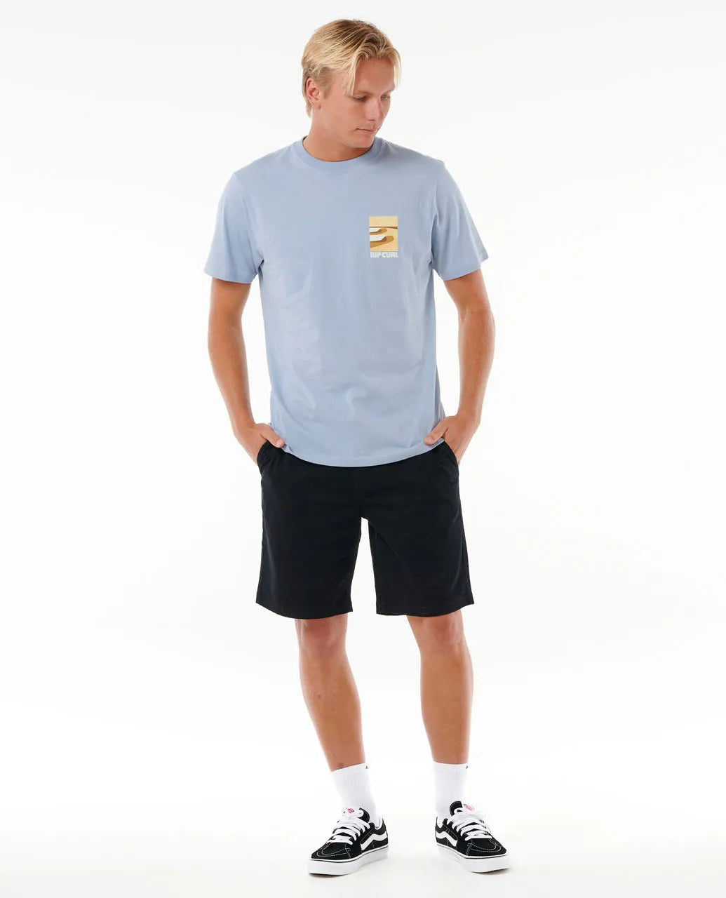 Rip Curl Mens Surf Revival Short Sleve T-Shirt