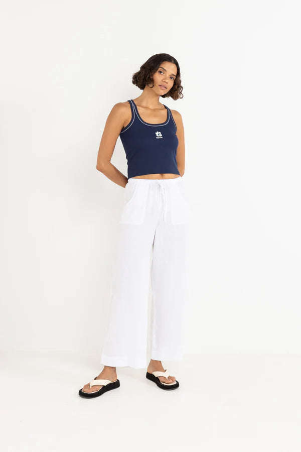 Rhythm Womens Flower Tank