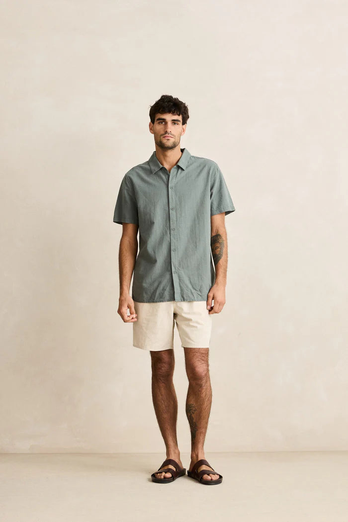 Rhythm Mens Classic Linen Jam Shorts