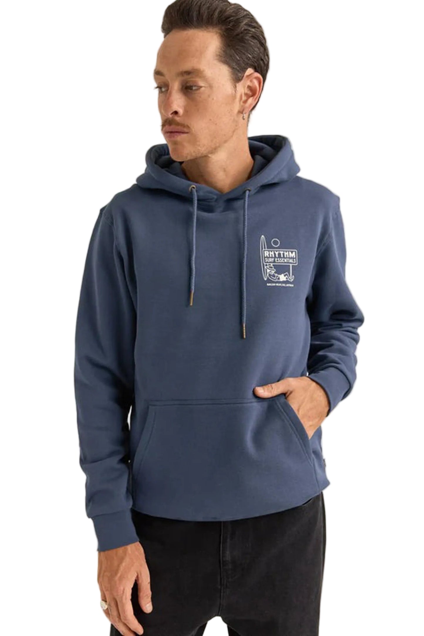 Rhythm Mens Siesta Fleece Hoodie