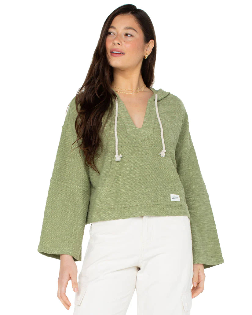 Roxy Women's Rich Coast Solid Hoodie