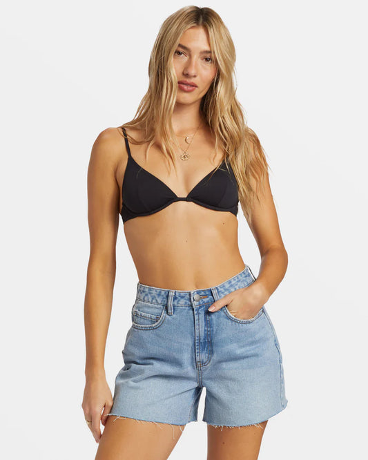 Billabong Womens Riley Cut Off Denim Shorts