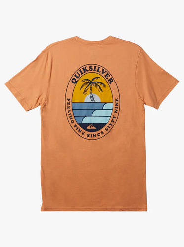 Quiksilver Herren The Ripple Kurzarm-T-Shirt