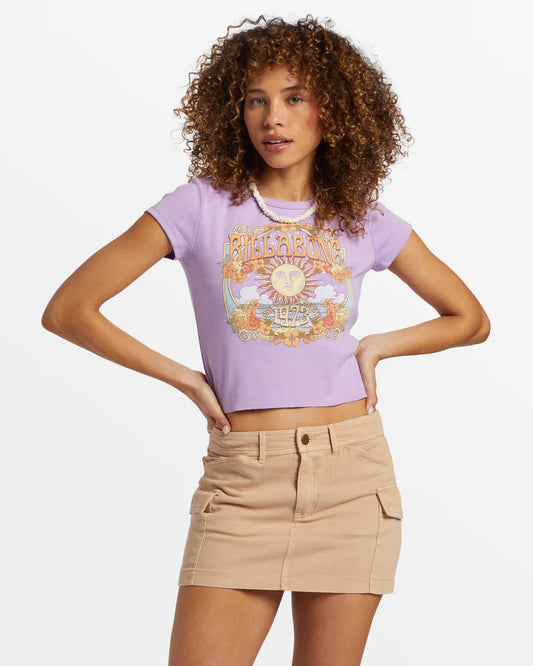 T-shirt Billabong pour femme Rise With The Sun