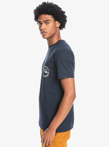 Quiksilver Mens Rolling Waves Short Sleeve T-Shell