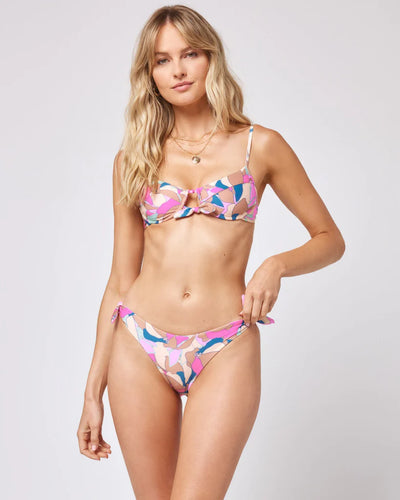 L Space Damen Eco Chic Econyl Rose Bikinioberteil