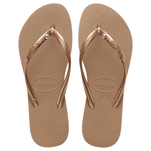 Load image into Gallery viewer, Havaianas Women&#39;s Slim Crystal Flip Flip Sandals