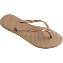 Charger l&#39;image dans la galerie, Tongs Havaianas Slim Crystal Flip pour femmes