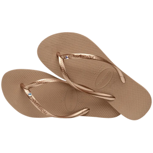 Havaianas Women's Slim Crystal Flip Flip Sandals